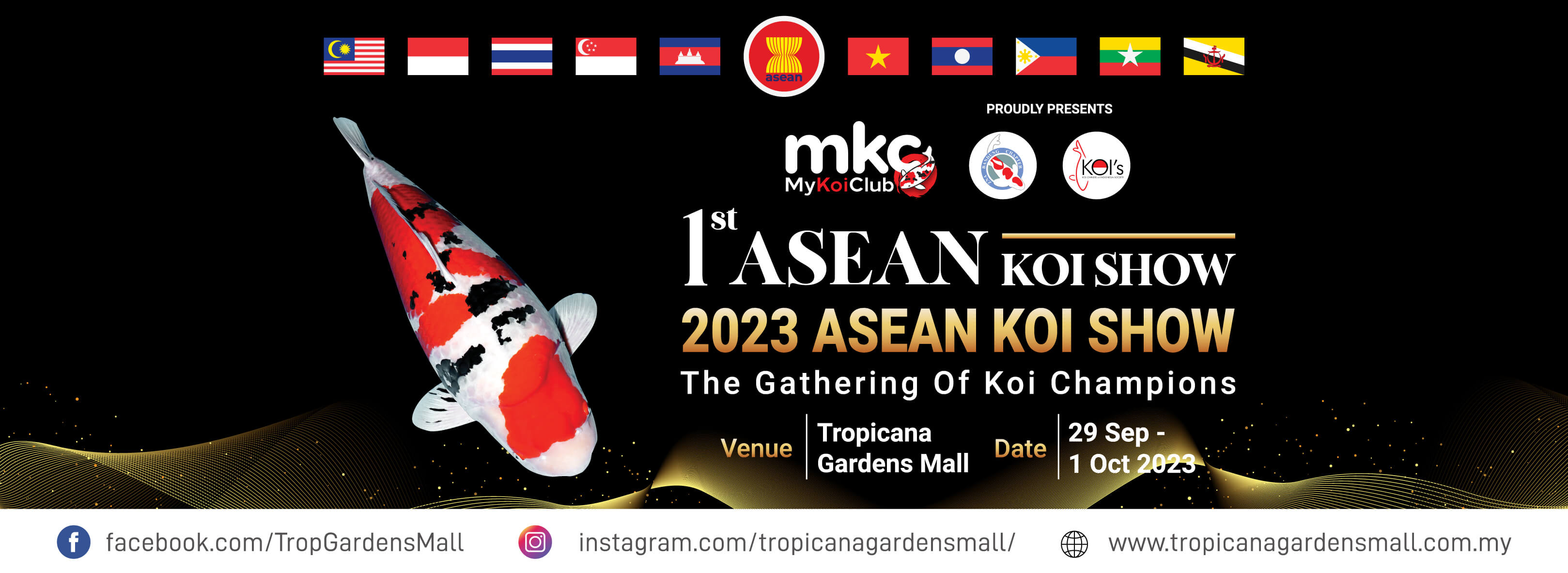 Tropicana Gardens Mall ASEAN Koi Fish Show