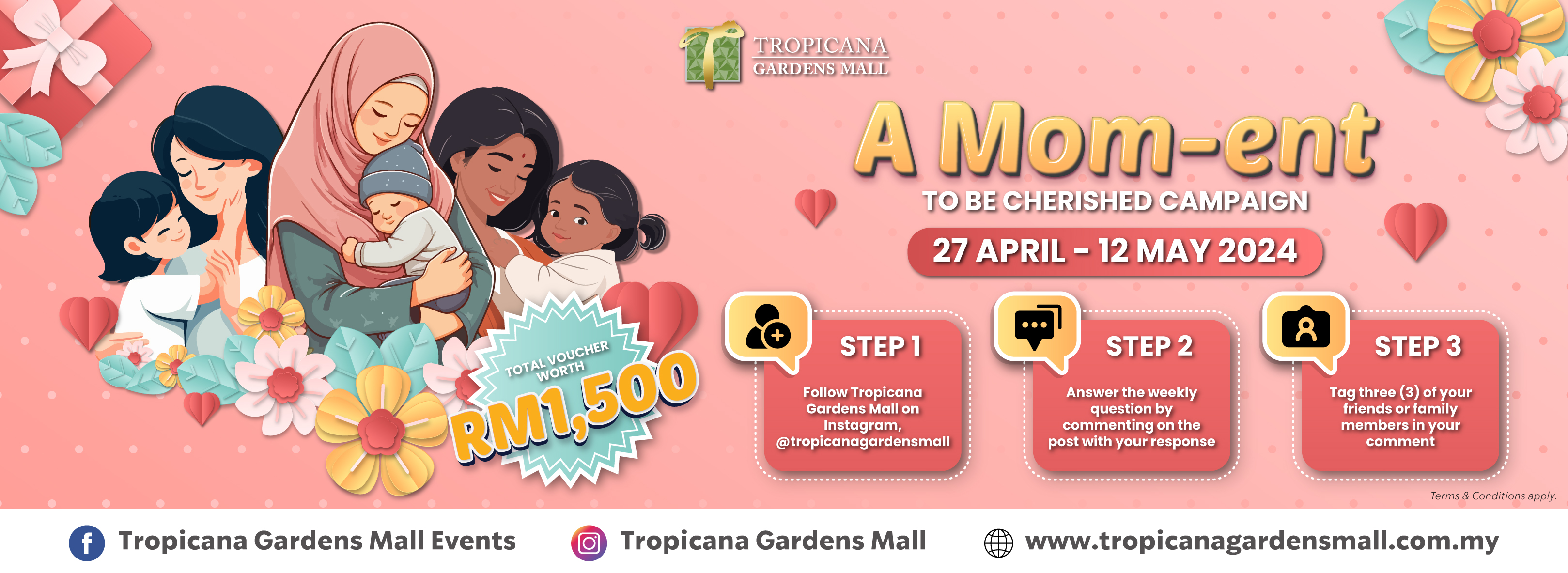 Tropicana Gardens Mall A Mom-ent To Be Cherished Campaign