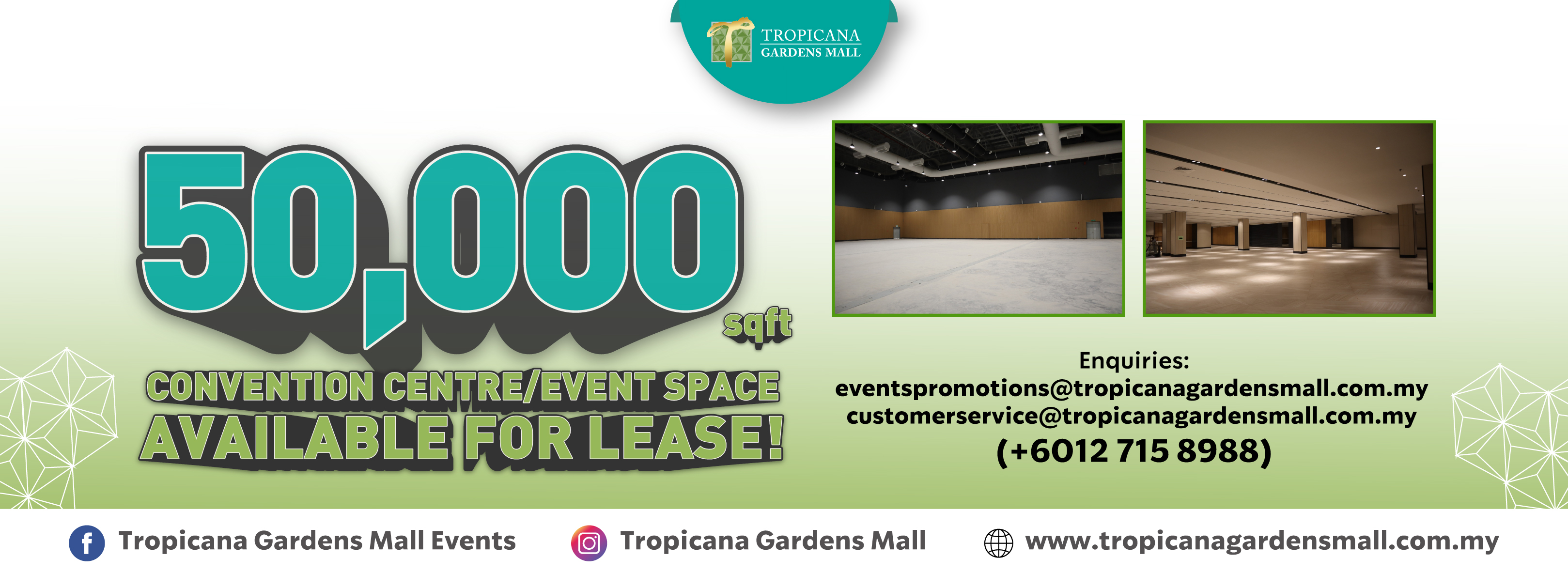 Tropicana Gardens Mall Convention Centre For Lease