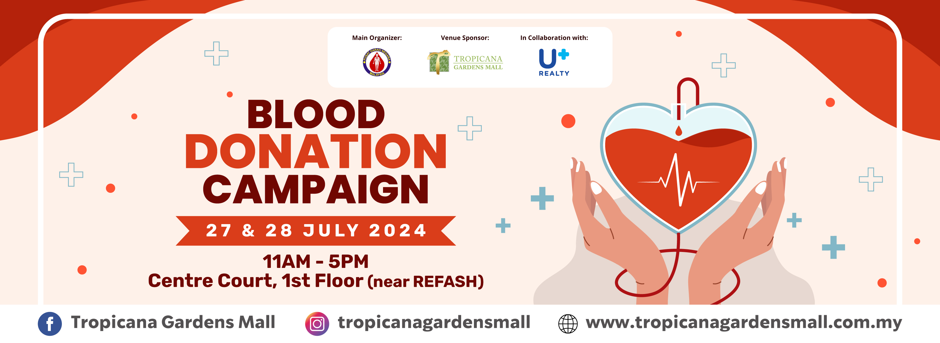 Tropicana Gardens Mall Blood Donation Campaign