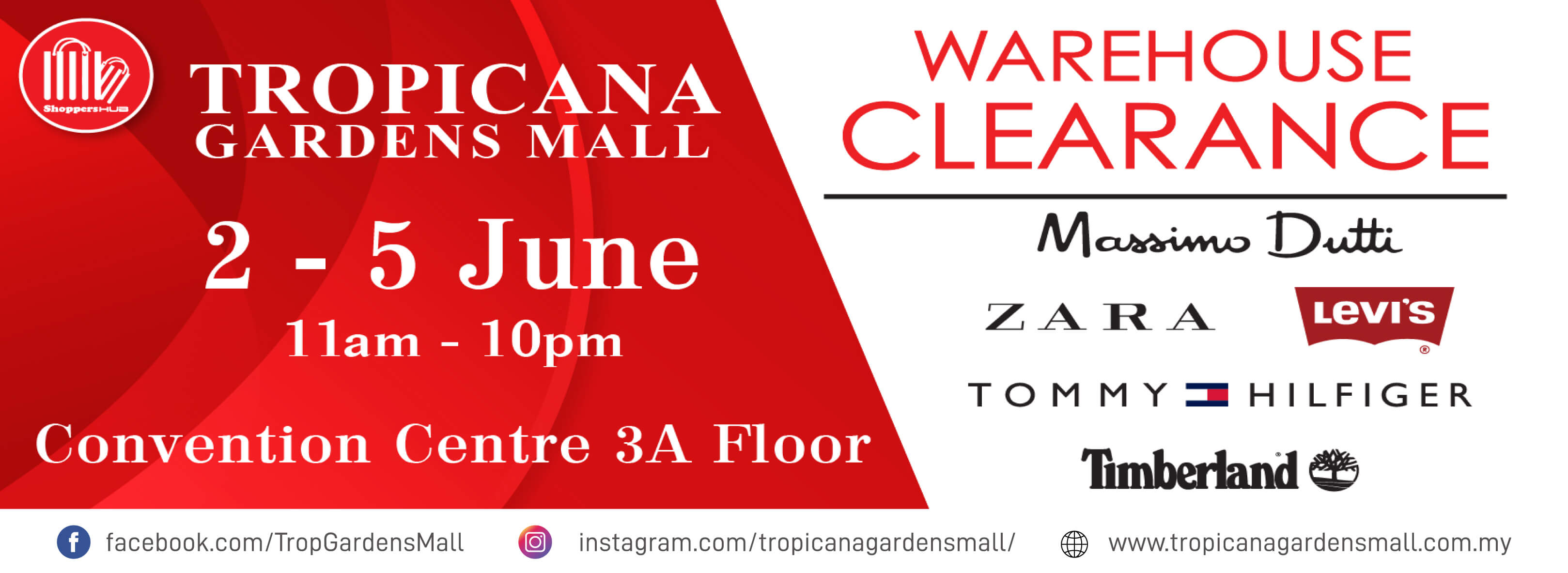 Tropicana Gardens Mall Branded Fashion Warehouse Clearance